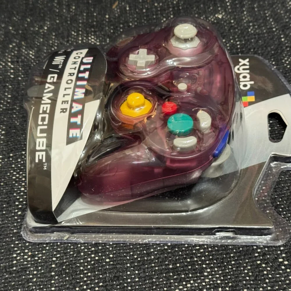 XYAB Ultimate Joystick Controller for Nintendo® Wii™/GameCube™, Nano Purple